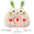 Newborn Baby Shape Pillow Cartoon Small Bugs Bunny Correct Head Shape Anti-Deviation Head Spring and Summer Four Seasons Universal Pure Cotton Pillow. 