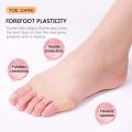 1 Pair Breathable Gel Forefoot Metatarsal Pads Silicon Half Yard Othotics Pain Relief Massage Anti-slip Foot Cushion. 