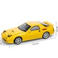 1:32 Mazda RX7 Alloy Sports Car Model Diecasts Metal Toy Vehicles Car Model Sound and Light Simulation Collection Children's Gift. 