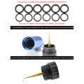 Mini Diving Cylinder Valve with 12 O-Rings Kit Scuba Diving Tank Dive Key Chain Diving Bottle for Diving. 