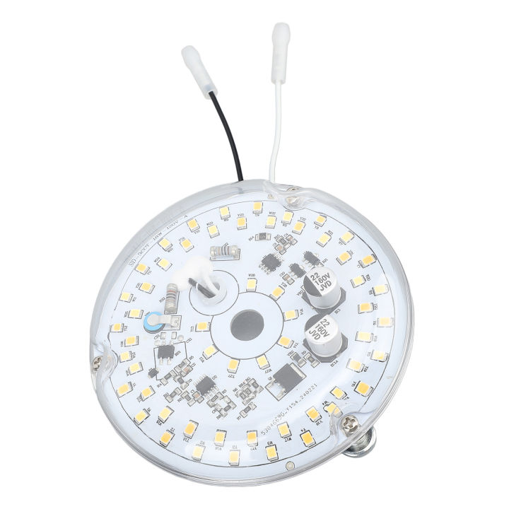 3.93 Inch LED Ceiling Fan Light AC 120V 18W 2000LM 3 Color Temperature