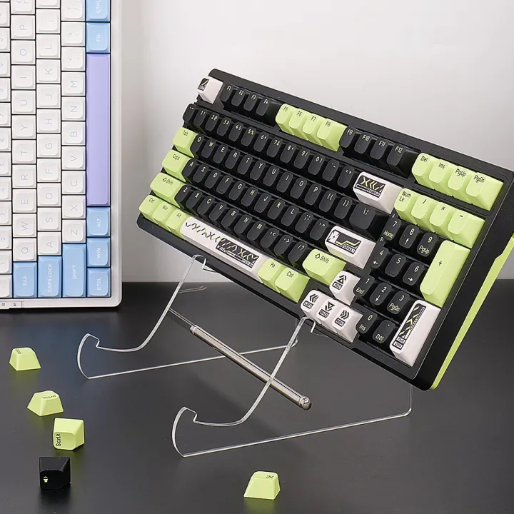Computer Key Display Case Computer Transparent Keyboard Display Stand Mechanical Keyboard Holder ...