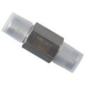 Non Return 304 Stainless Steel One-way Valve Silver 1/4 Inch NPT Check Valve Male to Male Thread Non-Return Valve Oil Water Gas. 