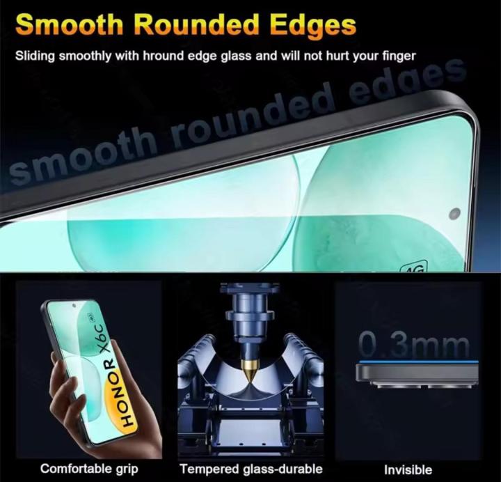 Huawei%20Honor%20X6C%20Tempered%20Glass%20-%20Premium%20Screen%20Protector%20%E2%80%93%20Full%20Glue,%209H%20Hardness,%20Anti-Scratch,%20HD%20Clear%20-%20Image%207