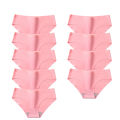 9PCS/Set Women Panties Silk Female Underwear Comfort Fashion Lady Panty Plus Size Briefs. 