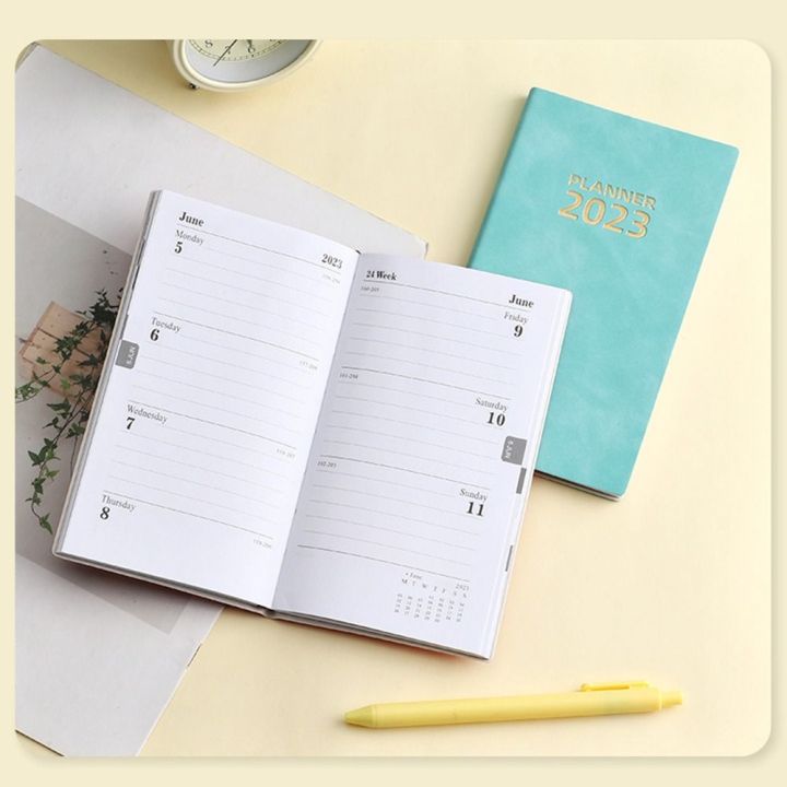 2023%20Diary%20Planner%20Notebook%20A6%20Size%20365%20Days%20Calendar%20Schedule%20Book%20PU%20Notepads%20Creative%20Planner%20Reminder%20Desktop%20Date%20Stationer%20-%20Image%204