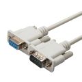 2PCS DB9 serial port cable RS232 connection cable male female cross direct connection COM extension cable 9-pin data. 