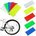 Adhesive Reflective Tape Cycling Safety Warning Sticker Bike Reflector Tape Strip Bicycle Motorcycle Sticker Decor. 