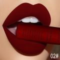 Liquid Lipstick Waterproof Matte  Lipstick Pigment Red Long Lasting Lip Gloss Women Makeup Lip Gloss. 