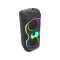 RGB Wireless Rechargeable Party Outdoor Portable Bluetooth Speakers. 