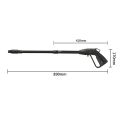 High pressure washer long gun Car Wash Lance Cleaning Tools Dirt Blaster Lance Turbo Nozzle for Karcher Bosch Ingco Makita Hugo Mpt Wiseup presscott fixtec men and other poular Brands. 