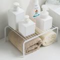 Space Saving Iron Storage Rack / Kitchen Cabinet Toilet Shelf / Dish Drying Rack Spice Jar Holder / Spice Bottles Shelves Bathroom Kitchen Organizer / Multifunction Kitchen Tools. 