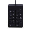 Numeric keypad USB mini number pad numpad 18 keys keyboard for desktop PC Pro. 