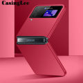 Casinglee For Samsung Galaxy Z Flip3 Case 3 Mm Ultra-thin Non-slip Mobile Phone Cases Shell for Samsung Z Flip 3 Back Cover. 