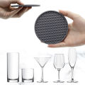 Round Coaster Cup Mats Coffee Drinks Silicone Cup Holder Thickened Non-slip Heat Thickened Pads Kitchen Table Accessories Fengshi. 