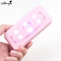 Monja 6W Mini Nail Art Dryer UV Gel Polish Fasting Curing Lamp Portable Folding LED USB Charge Home DIY Manicure Machines Tools. 