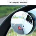 2 pieces of 360 Degree Adjustable HD Blind Spot Mirror Car Rearview Convex Mirrors For Car. 
