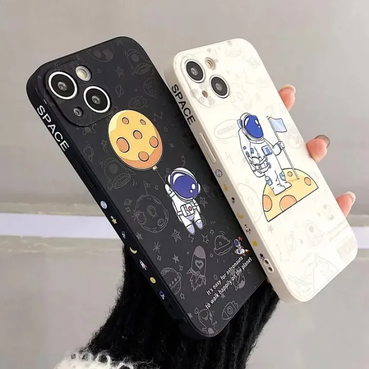 Olige%20Case%20For%20Realme%20C25Y%20C21Y%20C20%20C20A%20C11%202021%20C17%207i%20C15%20C11%208%20Pro%205%205i%205s%206i%20C3%20C2%20NASA%20Astronaut%20Camera%20Protection%20Soft%20Silicone%20Couple%20Phone%20Cover%202%20-%20Image%204