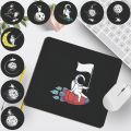 Pad Mouse 25X21Cm Mat Astronaut Durable Mousepad All Gaming Pattern Pu Computer Mouse Anti-Slip Ooth Portable Leather(6.Astronaut Yellow M_25X21 Cm). 
