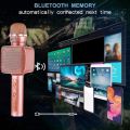 YS-68 Rechargeable Wireless Karaoke Handheld Microphone USB KTV Player wireless Mic Speaker Magic Sound Wireless Microphone Karaoke Microphone Portable Microphone Family Outdoor Activities Children Gifts Bluetooth Speaker Portable Speaker jblbt Live Mic. 