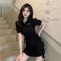 Trend Shirt Dress For Women Cotton Dresses Woman Party Night Club Tunic Short Sleeve Cute Mini Korean Prom Fashion New. 
