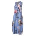 ZANZEA Summer Womens Summer Floral Printed Beach Dress Ladies Long Vest Maxi Dresses. 