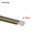 Wenefang 3 Pin LED Wire 2 4 5 6 Core 22AWG Extension Cable JST Connector Electrical Wires Cable For WS2812B RGB RGBW LED Strip Automotive. 