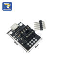 ATTINY Blue Black TINY85 Digispark Kickstarter Micro Development Board ATTINY85 module for Arduino IIC I2C USB ATTINY45. 