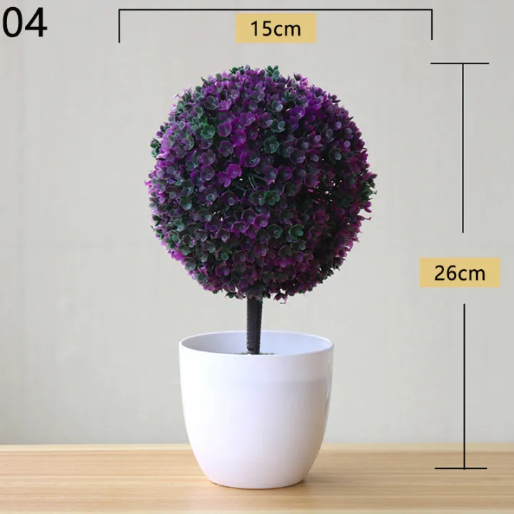 Simulation%20Plant%20Potted%20Sakura%20Snowball%20With%20Pot%20Artificial%20Plants%20Bonsai%20Green%20Small%20Tree%20Mini%20Small%20Ball%20Flower%20Decoration%20-%20Image%204