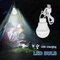 Portable Camping LED Lamp/Mini 5W LED Bulb with USB for Reading, Study, Table. 