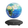Magnetic Levitation Floating Globe 6 Inch Anti-Gravity Floating Rotating Lighting Earth Globe Ball with LED Circular Ultra-Thin Base Touch Switch for Home Office Desk Decoration Children Educational Gift. 