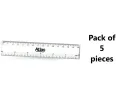 Atlas  6 inch  Ruler- 5 pieces. 