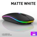 Rechargeable Wireless Mouse Computer Mouse Gamer LED 2.4GHz PC Mice Silent Office Mause For Laptop PC Game Wireless Gaming Mouse. 