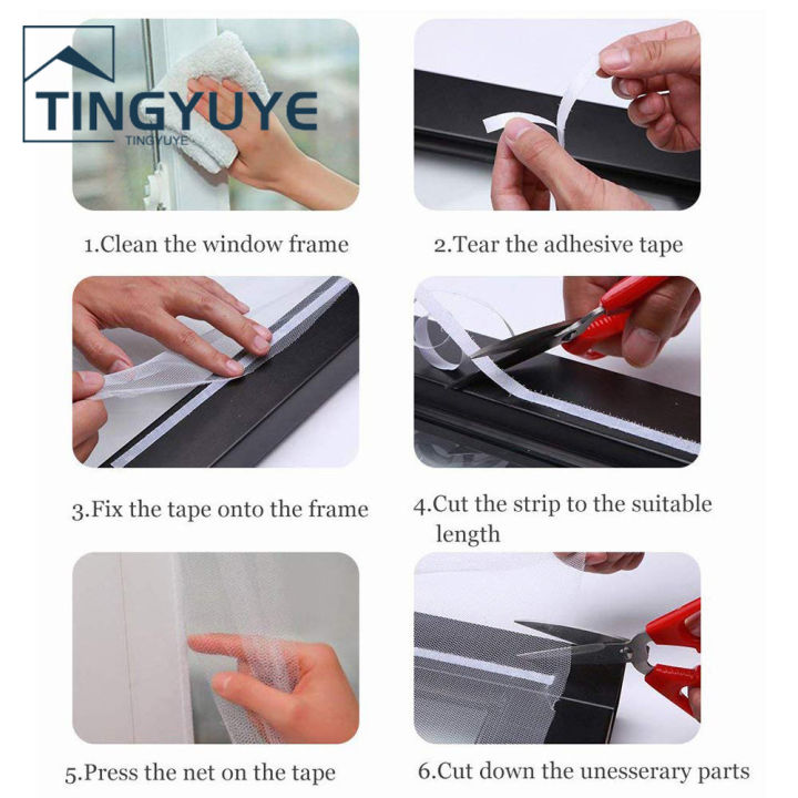 3Pcs%20DIY%20Invisible%20Transparent%20Window%20Insect%20Screen%20Mosquito%20Protection%20Net%20-%20Image%207