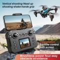 New Upgrade K12 MAX Mini Drone with Screen 8K HD Three Camera Obstacle Avoidance Brushless Aerial UAV FPV RC Quadcopter Boy Toys. 