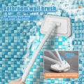 Cleaning Shower Floor Tiles|long-handle Tile & Glass Cleaning Brush With Replaceable Sponge Head. 