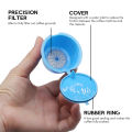 【BestGO】2Pcs Reusable Coffee Capsule Filter Cup For Dolce Gusto Models Refillable Caps Filter Baskets Pod Soft Taste Sweet. 