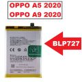 Oppo A5 2020 Battery A9 2020 Battery A11 A11X BLP727Battery 5000mAh Battery. 