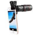 APEXEL New 18x mobile phone telephoto lens, high-resolution camera telescope, mobile phone external telephoto lens. 