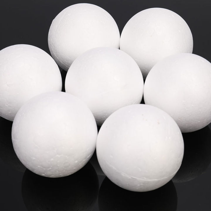 10pcs DIY Party Ball Spheres Decoration 70MM Polystyrene Styrofoam Foam ...
