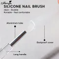 Monja Nail Art Silicone Nail Brush Gradient Nail Brush Lip Makeup Brush Soft Head Smudge Magic Mirror Powder Brush Manicure Tool. 