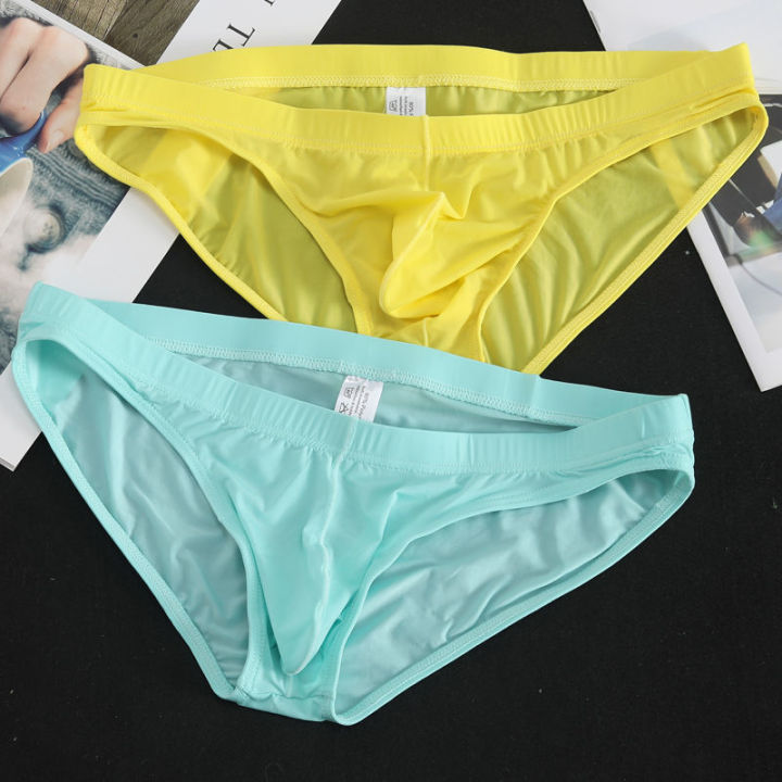 New%20Men's%20Ultra-Thin%20Ice%20Silk%20Briefs%20Underwear%20Youth%20Lightweight%20Low%20Waist%20High%20Elastic%20Super%20Elastic%20Thin%20Cold%20-%20Image%209