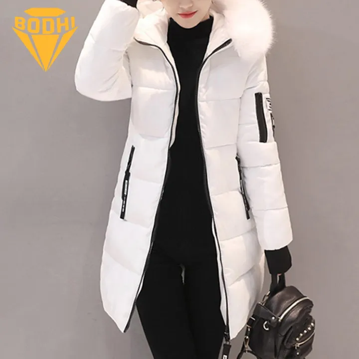 Cotton%20Coat%20with%20Faux%20Fur%20Collar%20Stylish%20Warm%20Women's%20Winter%20Cotton%20Coat%20with%20Hood%20Pockets%20Windproof%20Mid%20Length%20Slim%20Fit%20Down%20Jacket%20Faux%20Fur%20Collar%20Winter%20Jacket%20-%20Image%208