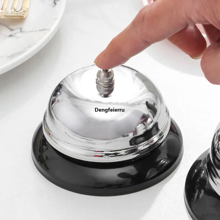 Dengfeierru Calling Bell Bell Service Desk Convenient Stainless Steel ...