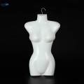 Hanging Female Mannequin Shirt Display for Garment Vendors Retail Stores. 
