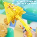 Press Trigger Water Toy Fun Water Shooter Toy with Umbrella Defense Nozzle Exciting Outdoor Entertainment for Boys Frog Duck Dinosaur Patterns Easy Continuous Water Release Perfect Buyer's for Kids. 