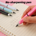 1/5/10Pcs New Technology Eternal Pencil Without Ink Endless Pen White Pencil For School Art Sketch Painting Tool Kids Stationery Supplies. 