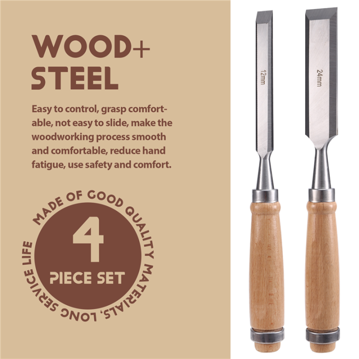 4Pcs%20Wood%20Chisels%20Tool%20Set%20Chrome-Vanadium%20Steel%20Wood%20Carving%20Chisels%20Woodworking%20Tools%20for%20Carpenter%206/12/18/24mm%20-%20Image%205