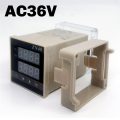 ZN48Dual Digital Display Time Relay Counter Multifunction Cycle Delay AC220V DC24V Multifunction Time Countroller Revolution Counter. 