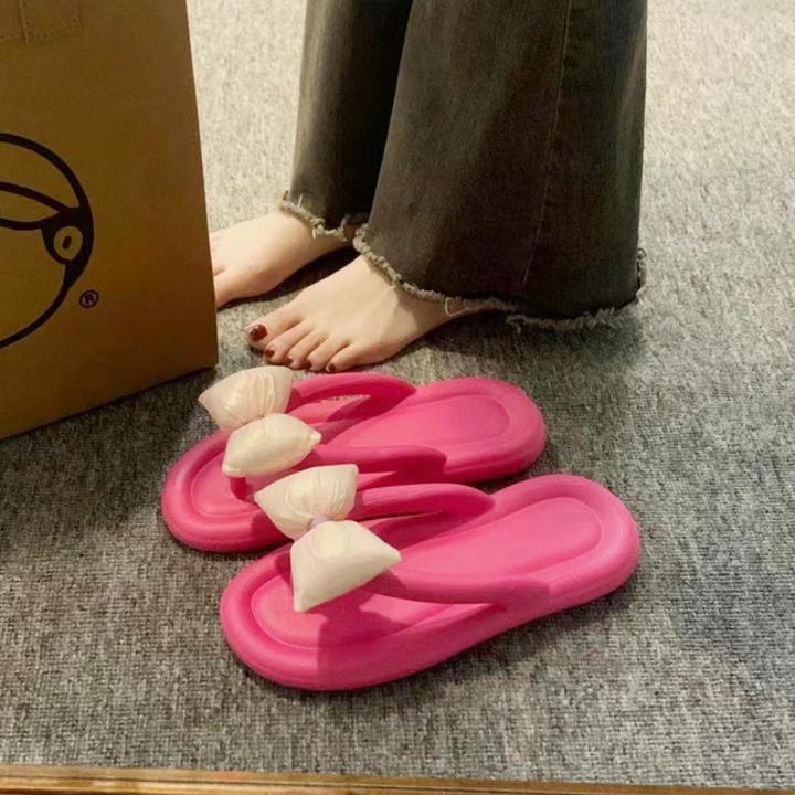 Soft Bottom Sponge Baby Slippers Trending Women Summer Women's Non-Slip Flip Flops Fashion All-Match Flip-Flops Outer Wear